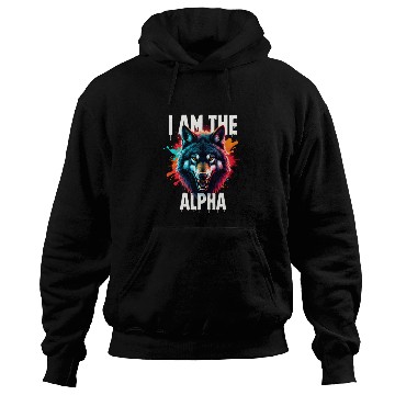 Discover I Am The Alpha Wolf Hoodies