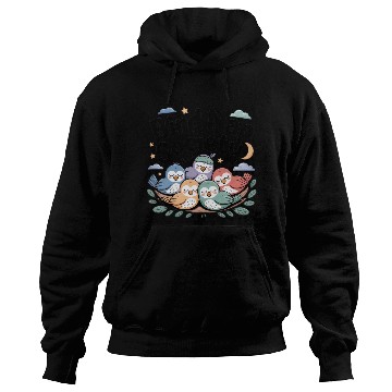 Discover Bird Nap Society | Cute Lazy Sleeping Birds Hoodies