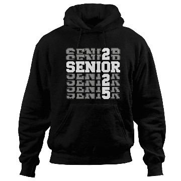 Discover Futuristic Senior Number Typography Hoodies