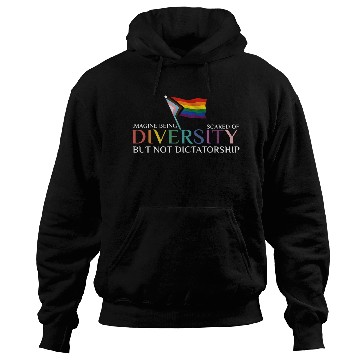 Discover Diversity Pride Flag Inspirational Design Hoodies