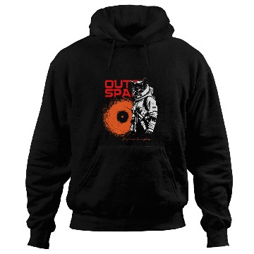 Discover Space Cat Astronaut Adventure Hoodies