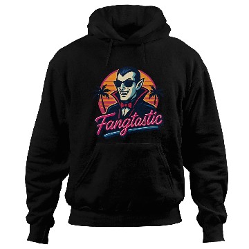 Discover Fangtastic – Retro Vampire Neon Style Hoodies