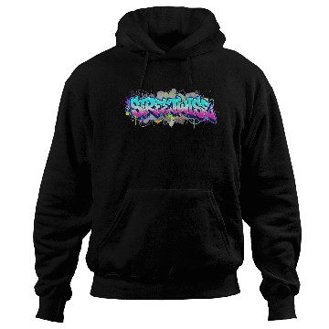 Discover Graffiti Style Streetwise Logo Hoodies