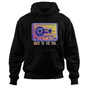 Discover Back to the 90s Retro Cassette Tape Hoodies