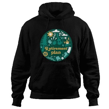 Discover Retirement Plan Nature Escape Design Hoodies