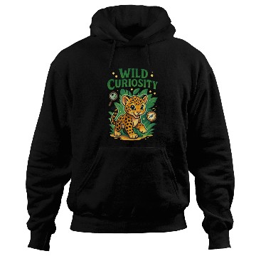 Discover Wild Curiosity: Playful Jungle Leopard Hoodies