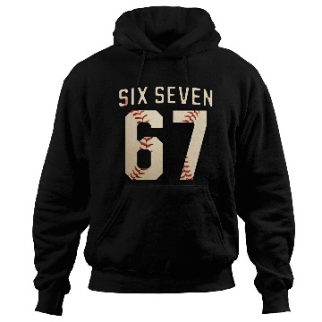 Discover Six Seven 67 Funny Meme Hoodies