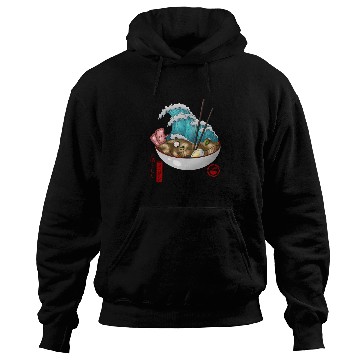 Discover Great Wave Ramen Hoodies