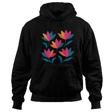 Discover Colorful Abstract Tulips Graphic Hoodies