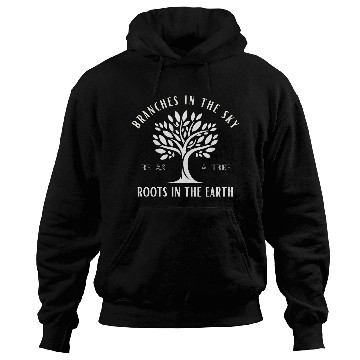 Discover Branches in the Sky Inspirational Tree Design Hoodies