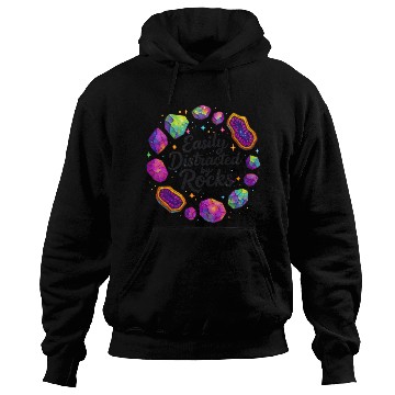 Discover Vibrant Cosmic Ruby Crystal Art Hoodies