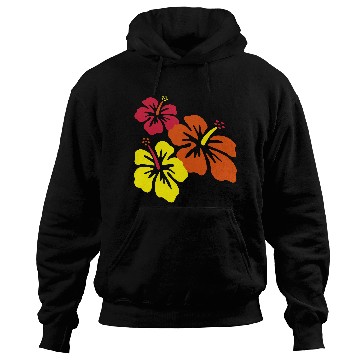 Discover hibiscus triple Hoodies