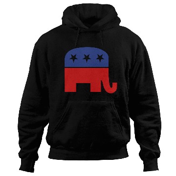Discover Republican elephant Hoodies