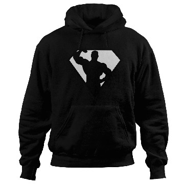 Discover Super Muscle Man Body Builder Hoodies