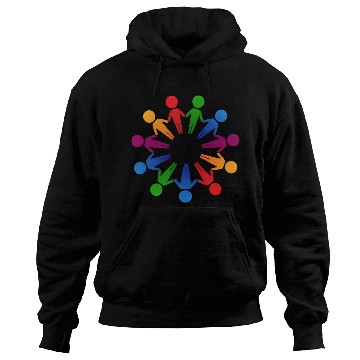 Discover Multicultural Cooperation Circle Hoodies