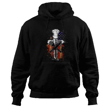 Discover chef, chef funny, chef skull and cleavers, swedish Hoodies