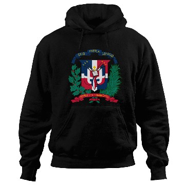 Discover dominican republic emblem Hoodies