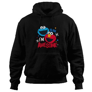 Discover Cookie Monster & Elmo | Yeah, I'm Awesome Hoodies