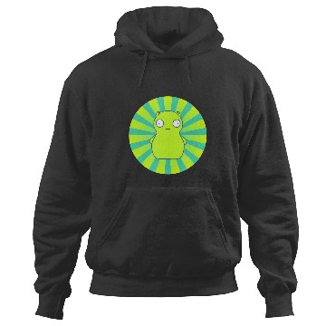 Discover bobs burgers kuchi kopi lime green hypno wheel Hoodies