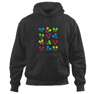 Discover Disney Neon Mickey Mouse Hoodies