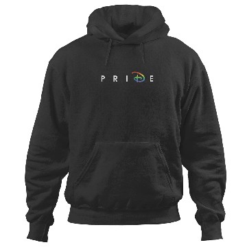 Discover Disney Pride Rainbow Logo Hoodies