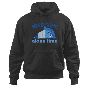 Discover Disney Pixars Inside Out Need Some Alone Time Sadness Logo Hoodies