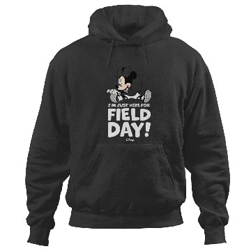 Discover Disney - Mickey Just Here For Field Day Hoodies