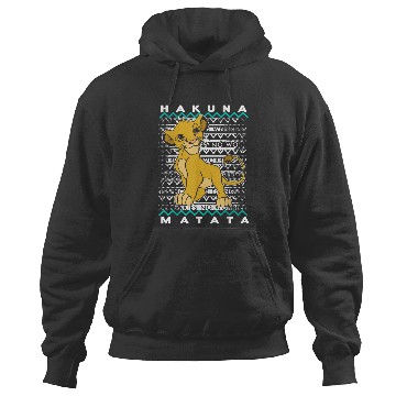 Discover Disneyss Lion King Simba Ugly Christmas Graphic Hoodies