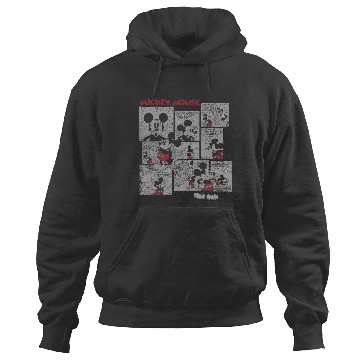 Discover Disney Mickey Mouse Comic Squares Hoodies