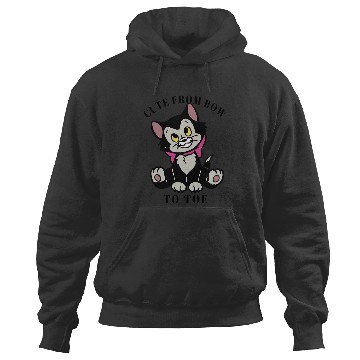 Discover Disney Pinocchio Figaro Cute From Bow To Toe Hoodies