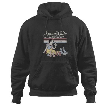 Discover Disney Snow White Critters  Stripe Graphic Hoodies