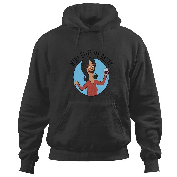 Discover Bobs Burgers Linda winess Helps Me Drink Hoodies