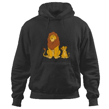 Discover Disney The Lion King Young Simba and Mufasa Hoodies
