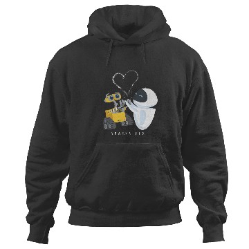 Discover Disney Pixar Wall-E Eve Heart Sparks Fly Hoodies