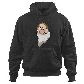 Discover Disney Snow White And The Seven Dwarfs Grumpy Big Face Hoodies