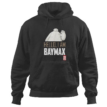 Discover Disneyss Big Hero 6 Tv Series Baymax Hello Graphic Hoodies
