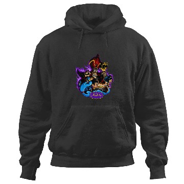 Discover Disney Aladdin Jafar Genie Jasmine Art Graphic T Hoodies