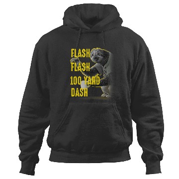 Discover Disney Zootopia Flashs Flashs 100 Yard Dash Portrait Hoodies