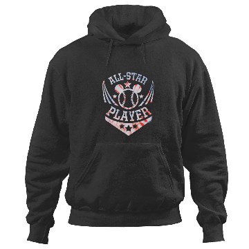 Discover Disney Mickey Mouse Baseball AllStar Player Spor Hoodies