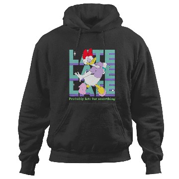 Discover Disney Daisy Duck Probably Late for Something Funny Hoodies