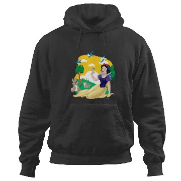 Discover Disney Princess - Snow White Forest Scene Bunnies Birds Hoodies