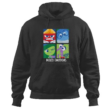 Discover Disney Pixar Inside Out Mixed Emotions Face Panels Hoodies
