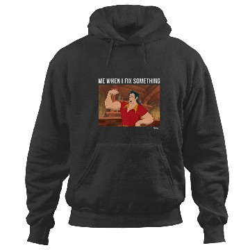 Discover Disney Princess - Gaston When I Fix Something Hoodies