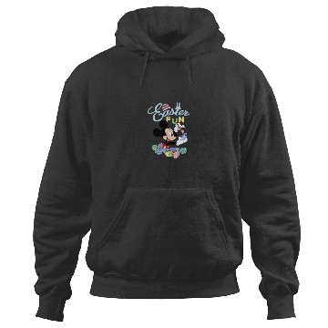 Discover Disney Mickey Mouse Easter Fun Painting Eggs Sho Hoodies