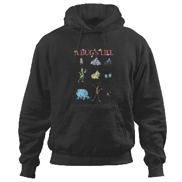 Discover Disney Pixar A Bug's Life Iconic Circus Bugs Characters Logo Hoodies
