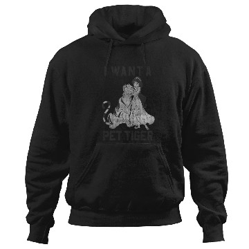 Discover Disney Aladdin Jasmine And Rajah I Want A Pet Tiger Hoodies