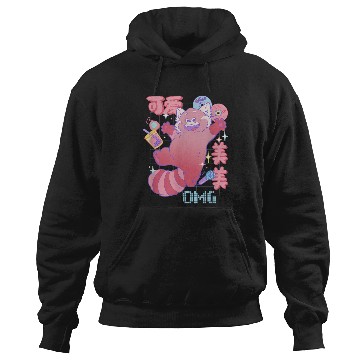 Discover Disneyss Pixars Turning Red Mei Omg Kanji Hoodies