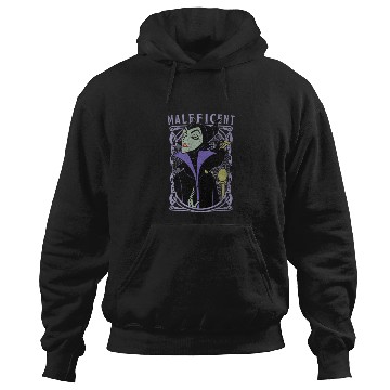 Discover Disney Sleeping Beauty Maleficent Old School Pos Hoodies