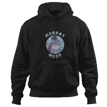 Discover Disney Winnie The Pooh Eeyore Monday Mood  Circl Hoodies