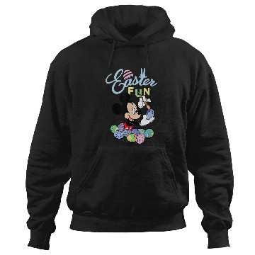 Discover Disney Mickey Mouse Easter Fun Painting Eggs Hoodies